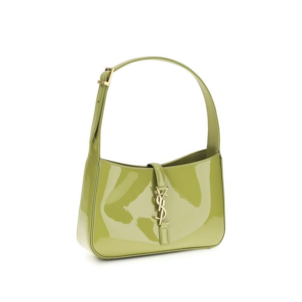 Saint Laurent Bicolor Calf Leather Bos Taurus Shoulder Women's Bag - Picture 2 of 4